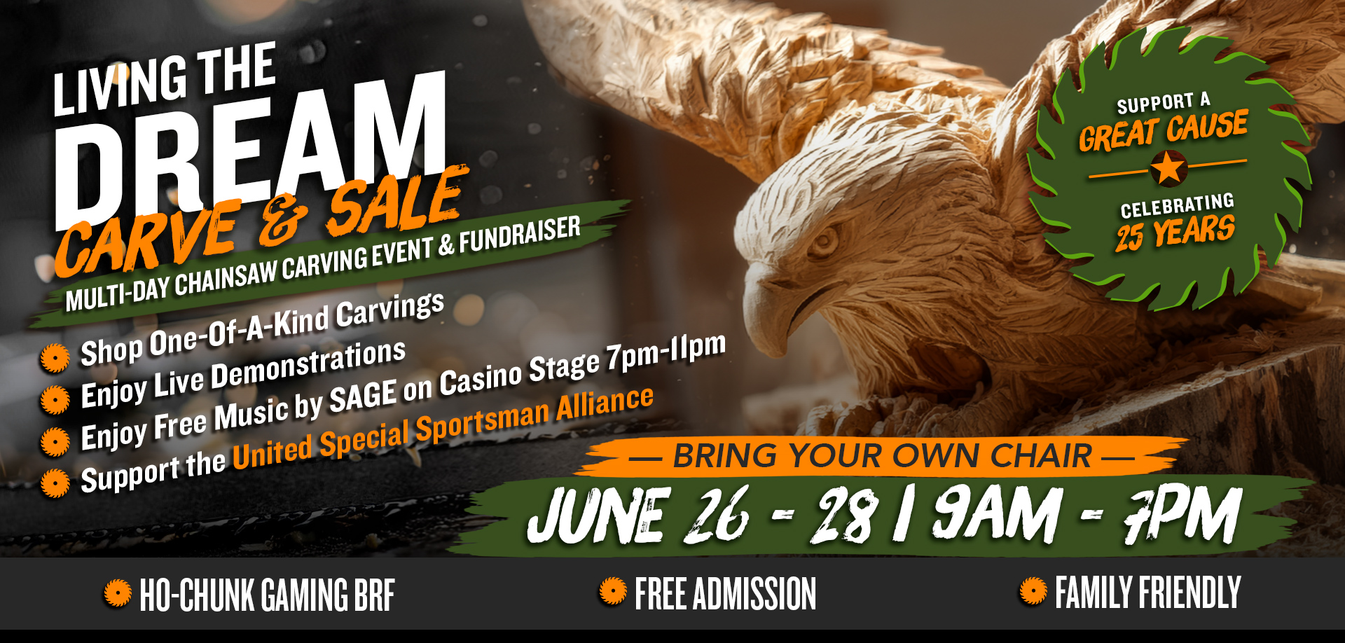Living The Dream Carve & Shop Event