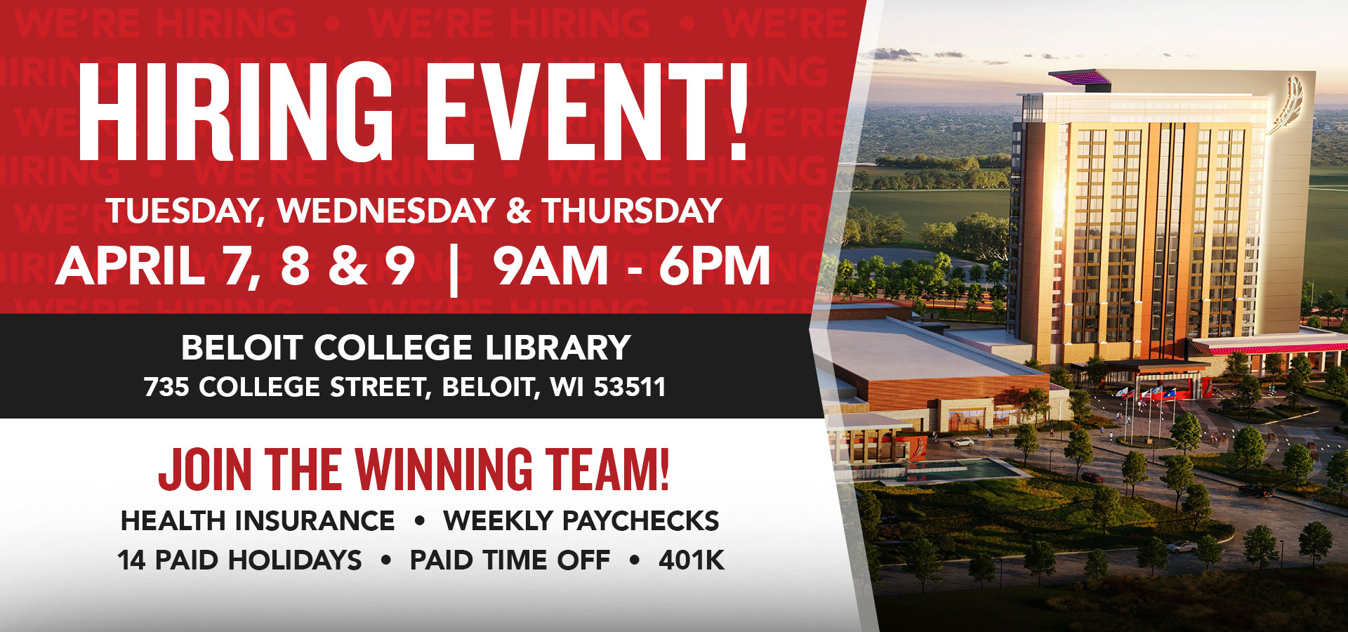 Beloit Hiring Event