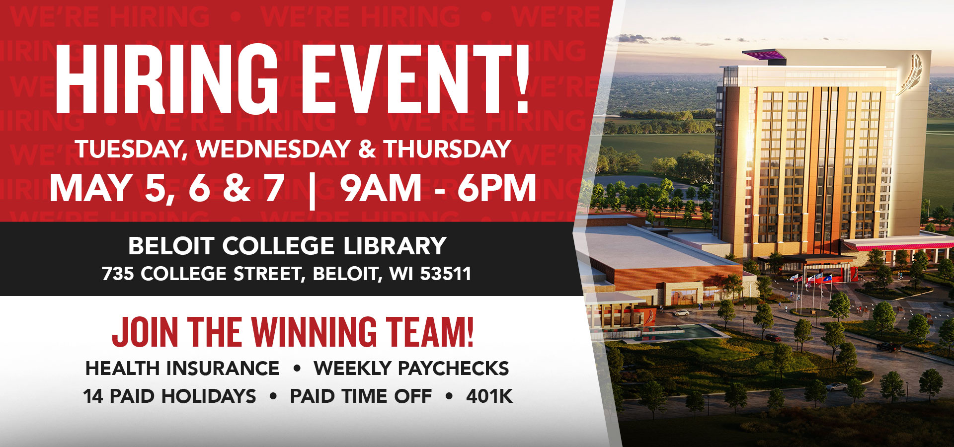 Beloit Hiring Event