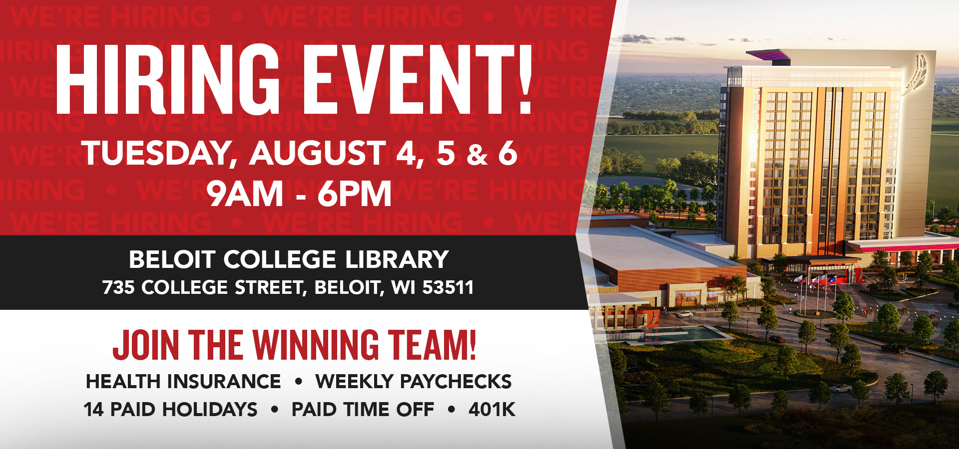 Beloit Hiring Event