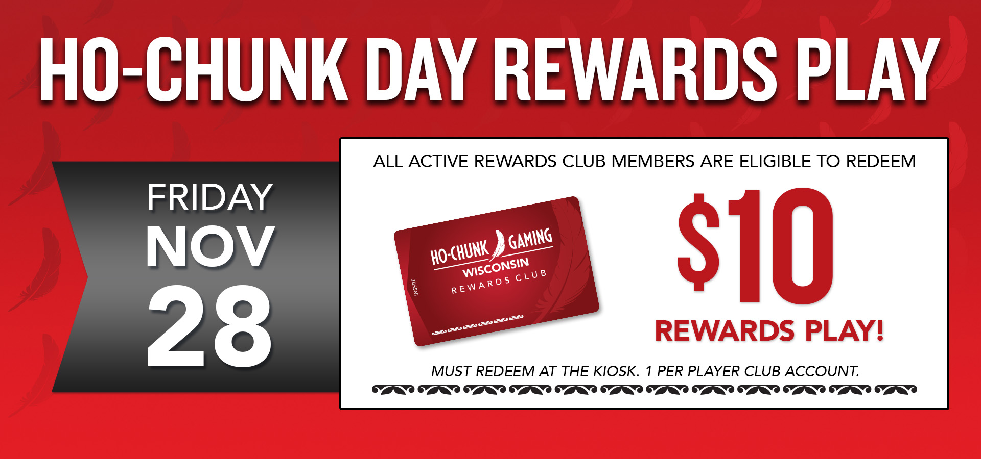 Ho-Chunk Day Rewards Play