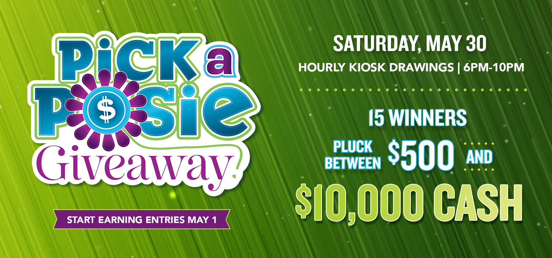 Pick A Posie Giveaway