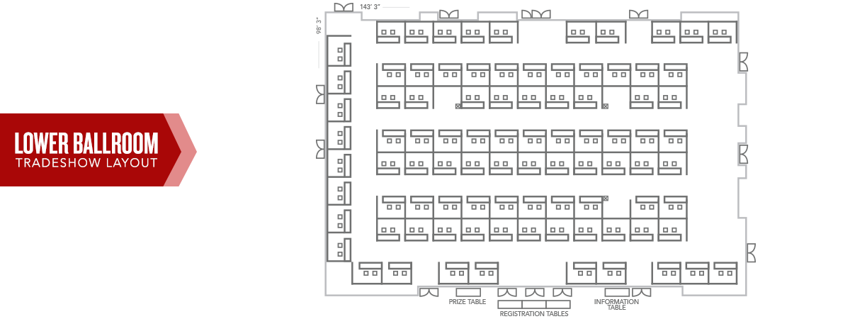 tradeshow floorplan