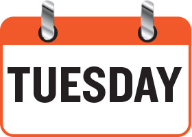 TUESDAY SHUTTLE SERVICE